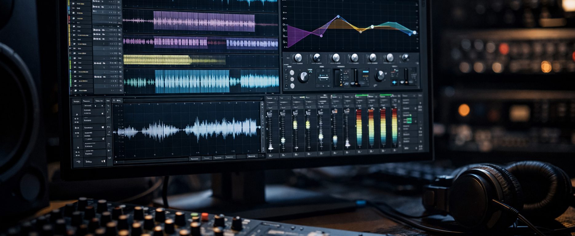 Audio mixing and editing focused on clarity and sound quality.