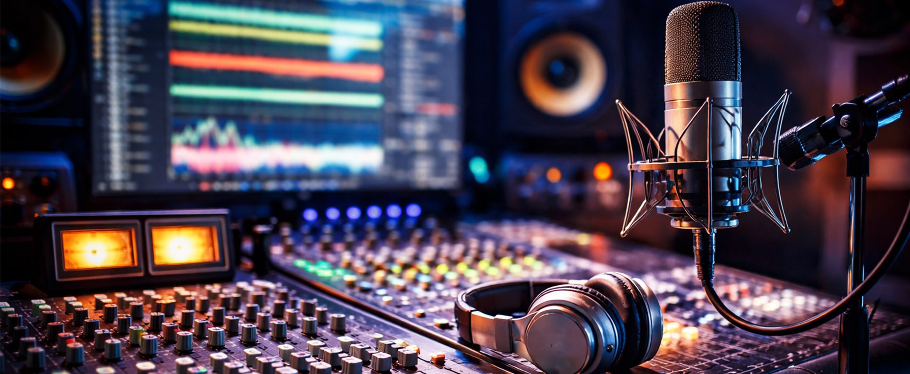Audio mixing and editing focused on clarity and sound quality.
